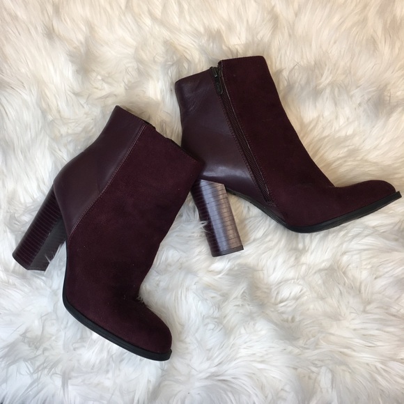 🦖 Sam Edelman burgundy booties - Picture 7 of 8